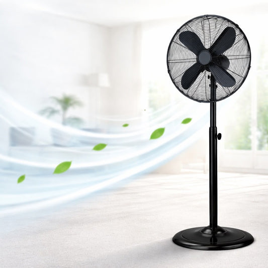 18” Inch Standing Fan Metal Oscillation Electric 3-Speed 18 Inch