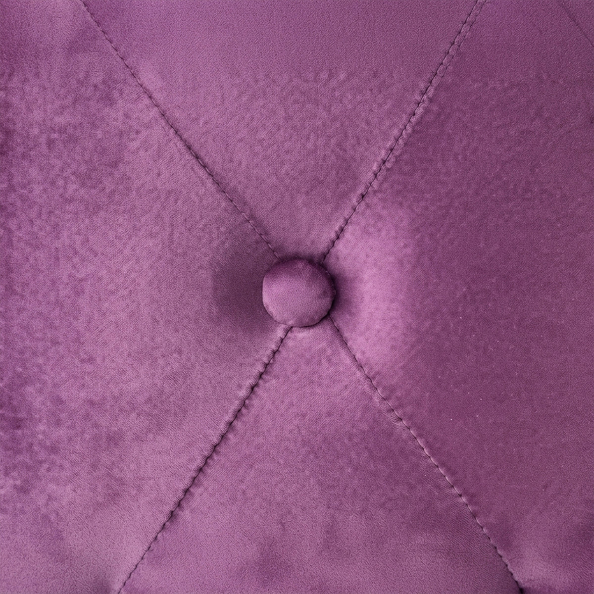 Beliani Pouffe CARROLLTON Velvet Purple Cushion Stool