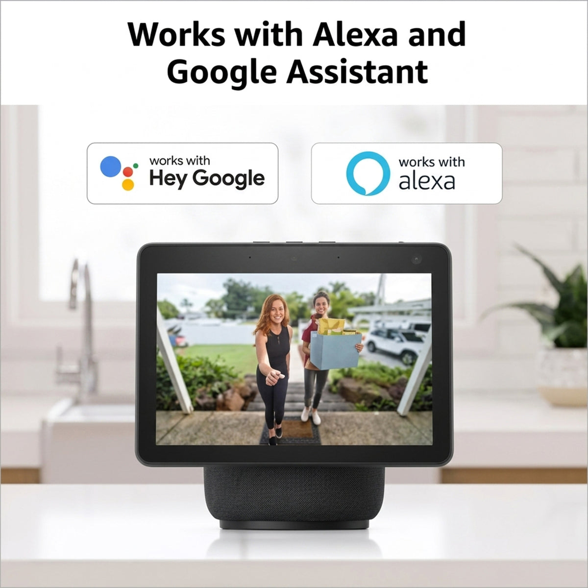 Doorbell Wi-fi & Video Homebase, 2K QHD, Works With Alexa & Google