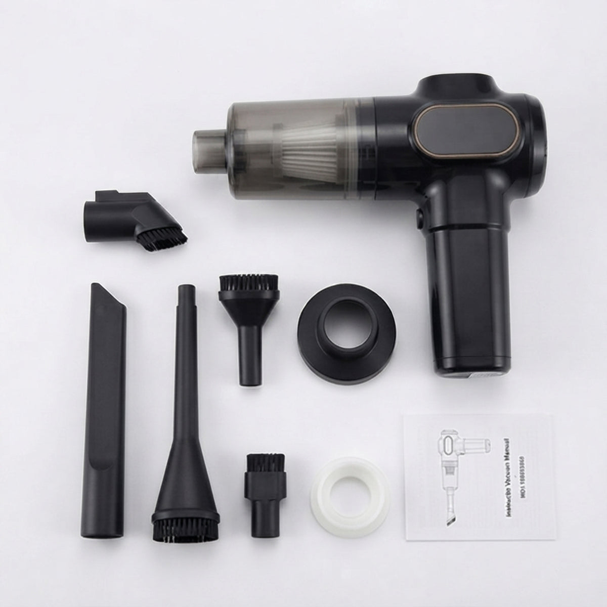 Hand held rechargeable vacuum cleaner