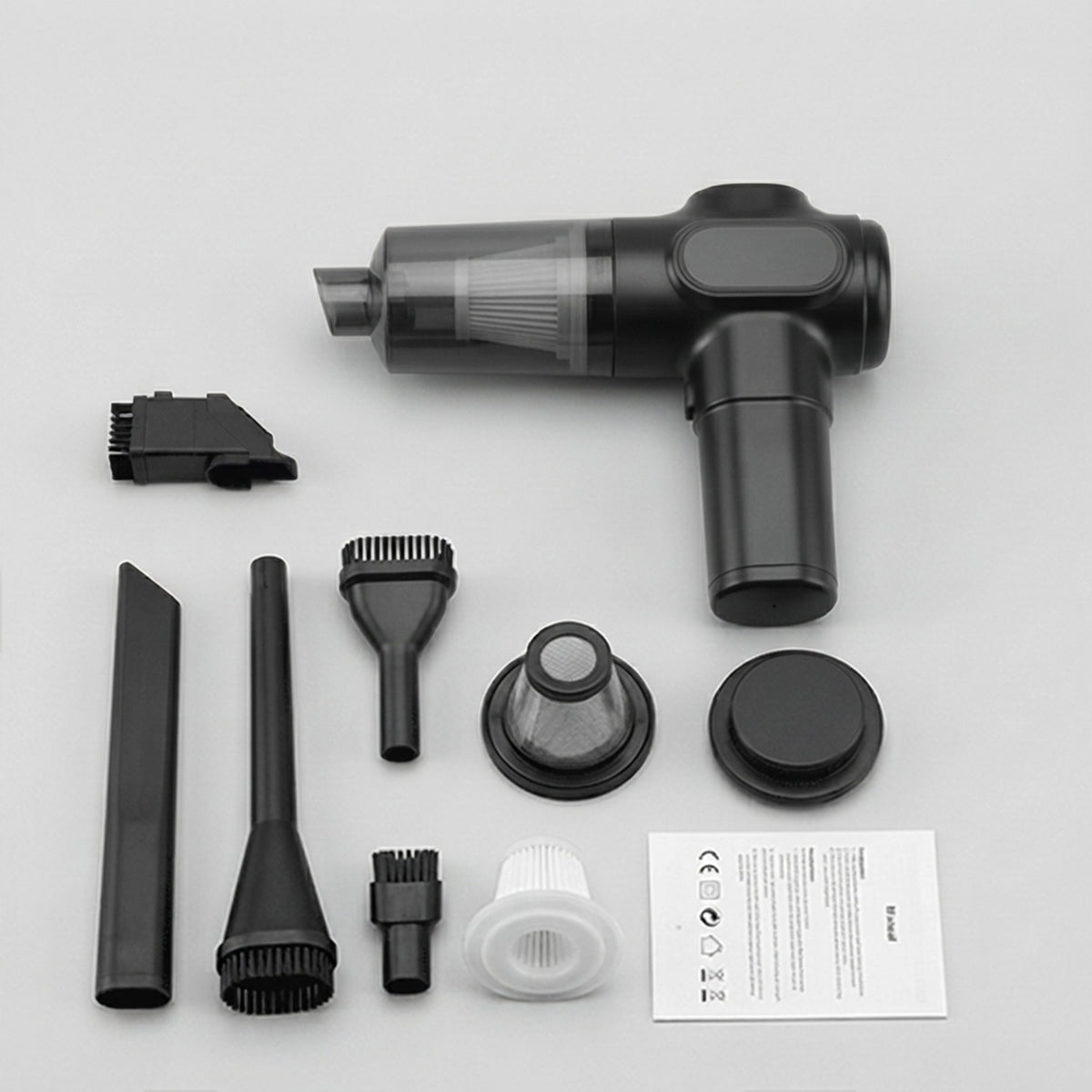 Hand held rechargeable vacuum cleaner