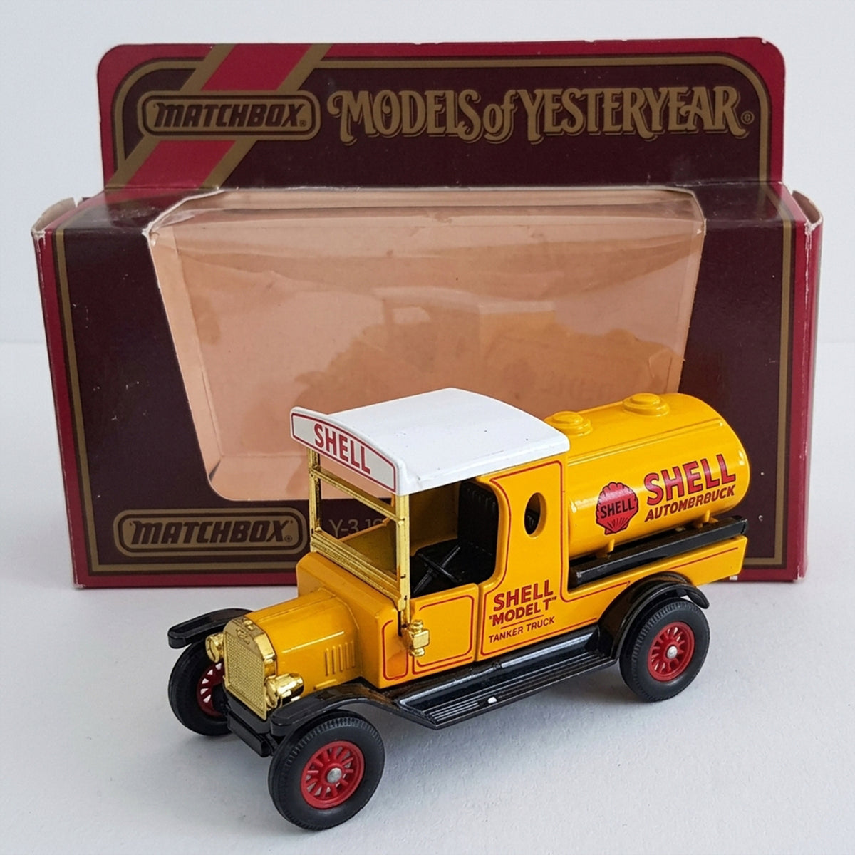 Share MATCHBOX Models Of Yesteryear - Y3 1912 Model T Ford Tanker