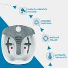 DENNY Foot Spa & Massager Pedicure Bath with Electric Temp Controller Heater,
