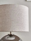Share Lola Tablel Lamp/Stain Nickel Smoked