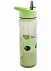 STAR WARS GROGU THE CHILD DRINKS BOTTLE FLIP LID & STRAW 600ML