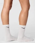 Nike Everyday Crew Socks for Men,6 pairs, Size L - White