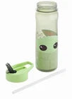 STAR WARS GROGU THE CHILD DRINKS BOTTLE FLIP LID & STRAW 600ML