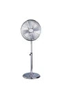 18” Pedestal Standing Floor Fan Chrome Metal Oscillation Electric 3-Speed
