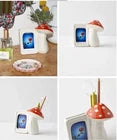 mushroom instax fram,pen Holder,photo fram