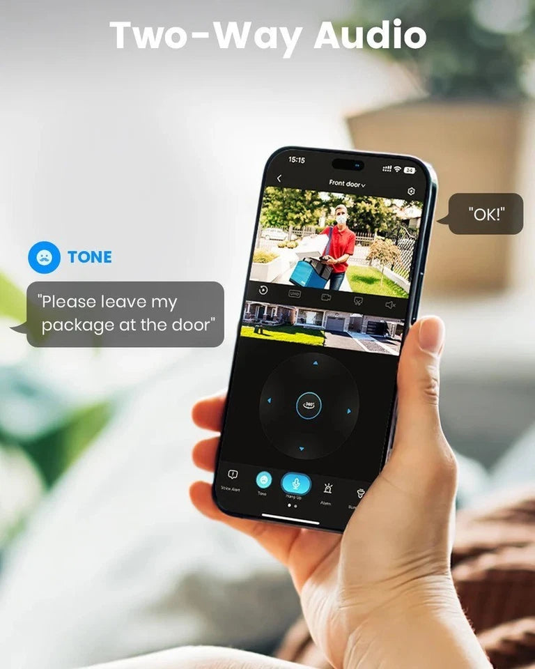 Aosu Video Doorbell Pro And Wi-fi Homebase, 2K QHD, Works With Alexa & Google