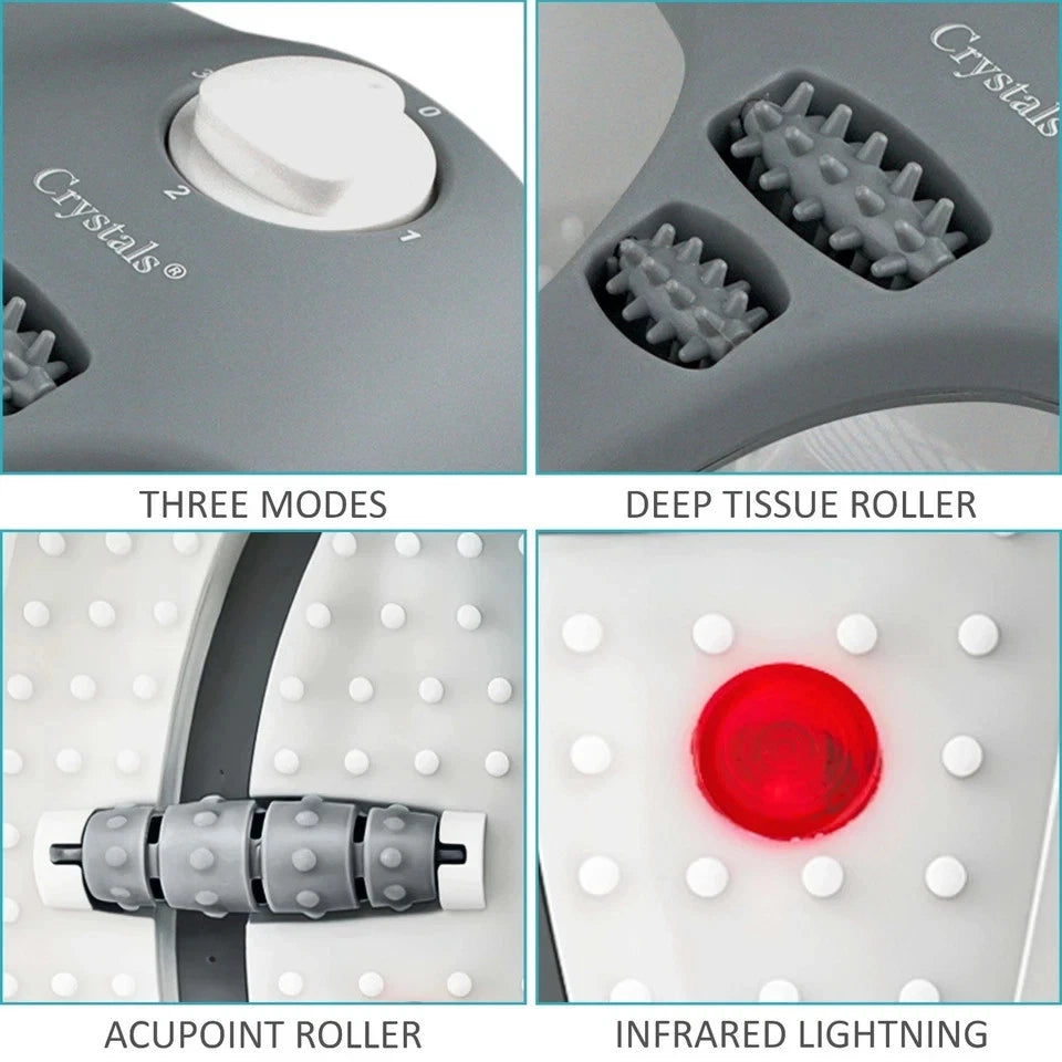 DENNY Foot Spa & Massager Pedicure Bath with Electric Temp Controller Heater,